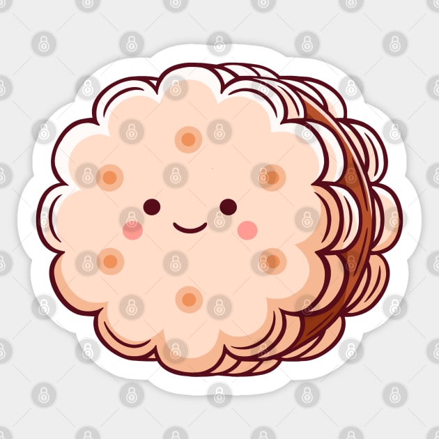 Kawaii Biscuit Sticker by MEDZ